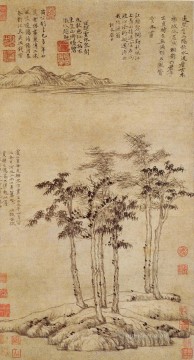 ニ・ザン Painting - 六紳士 1345 古い中国のインク